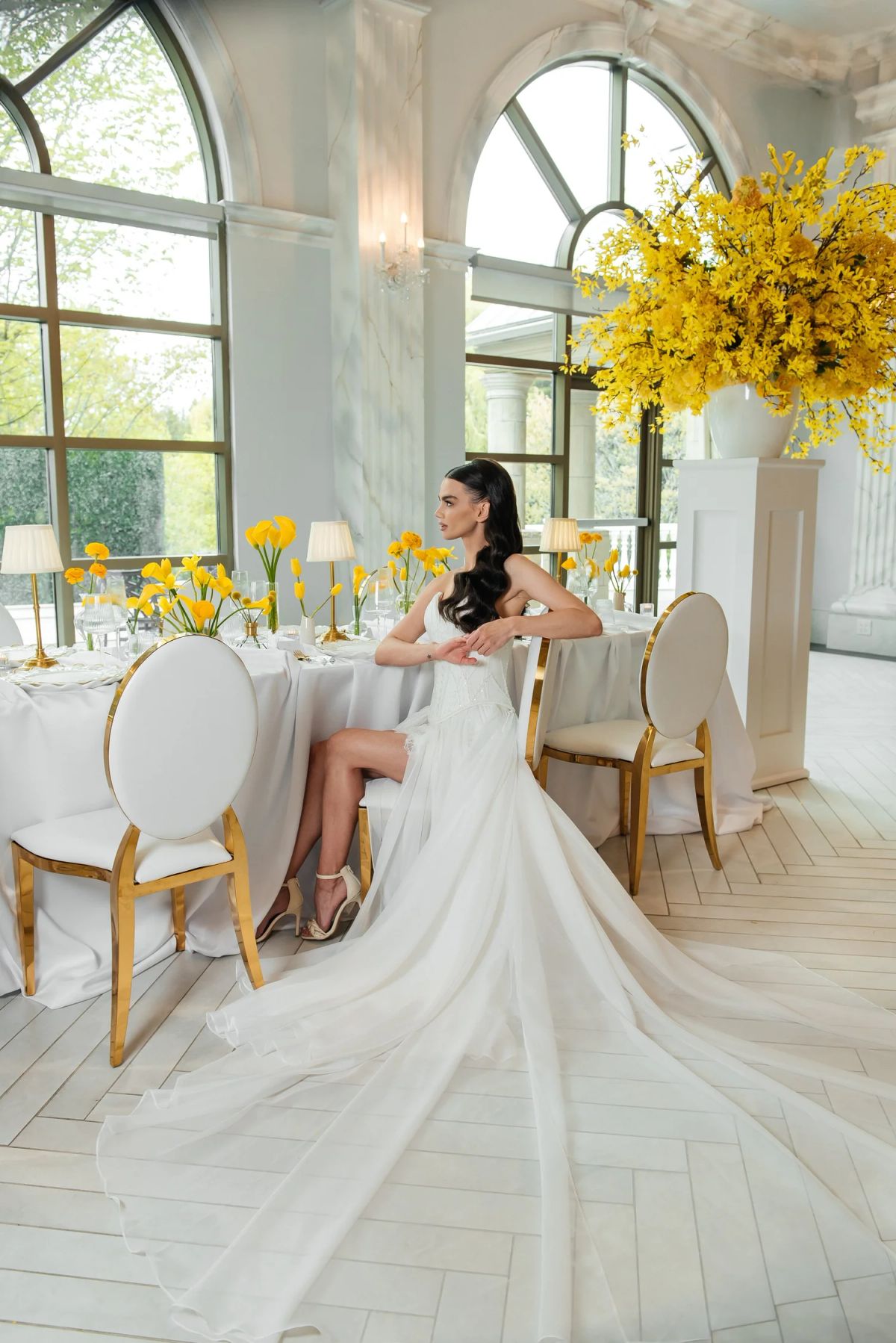 Wedding gown artistry